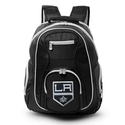 Los Angeles Kings MOJO Trim Color Laptop Backpack - Black