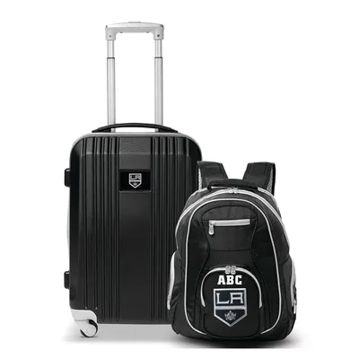 Los Angeles Kings MOJO Personalized Premium 2-Piece Backpack & Carry-On Set