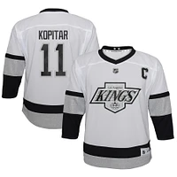 Preschool Anze Kopitar White Los Angeles Kings 2021/22 Alternate Replica Player Jersey