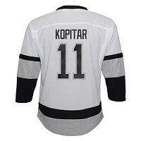 Preschool Anze Kopitar White Los Angeles Kings 2021/22 Alternate Replica Player Jersey