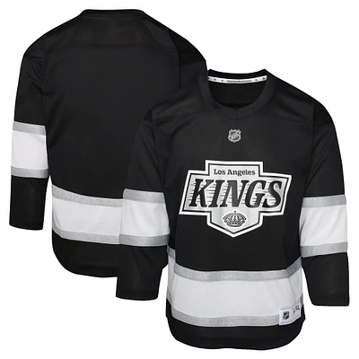 Maillot réplique à domicile noir des Los Angeles Kings pour enfants d'âge préscolaire