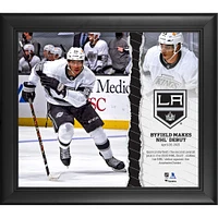 Quinton Byfield Los Angeles Kings Framed 15" x 17" NHL Debut Collage