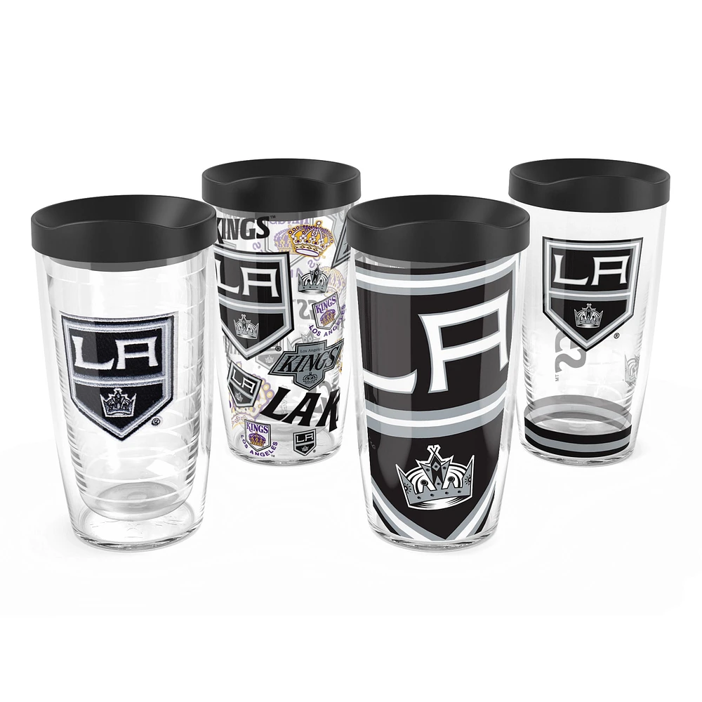 Tervis Los Angeles Kings paquet de quatre 16oz. Ensemble de gobelets classiques