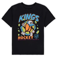 T-shirt noir Break Through des Kings de Los Angeles pour tout-petit