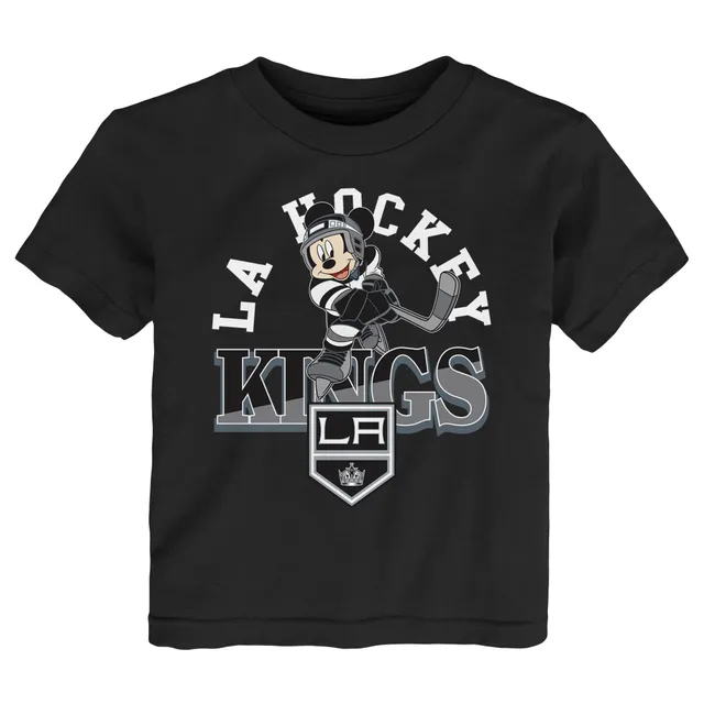 Youth Los Angeles Kings Black Primary Logo Long Sleeve T-Shirt