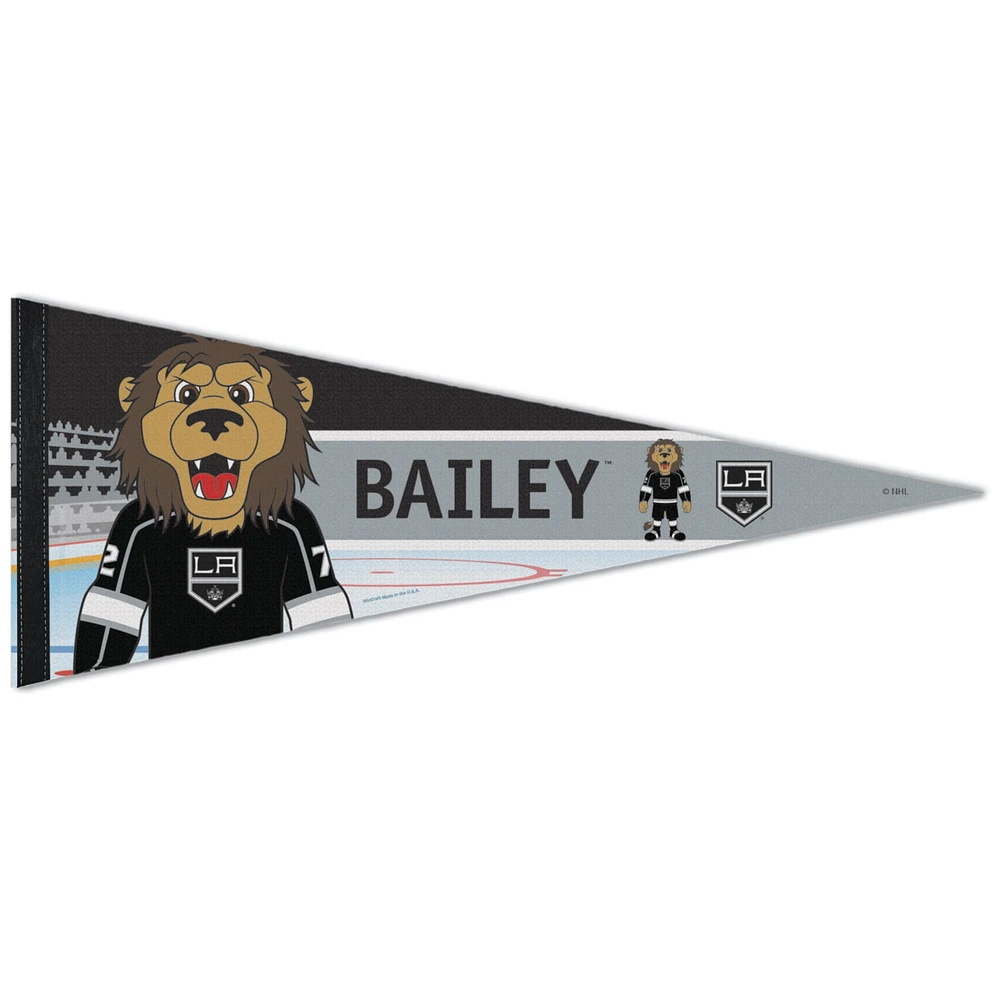 Fanion mascotte WinCraft Los Angeles Kings 12" x 30" Premium