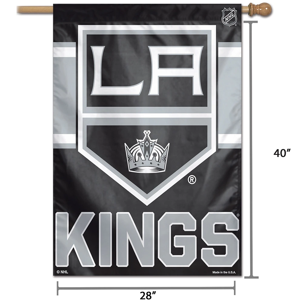 WinCraft Los Angeles Kings 28" x 40" bannière verticale recto avec mot-symbole