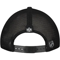 Women's Fanatics  Black Los Angeles Kings Authentic Pro Adjustable Trucker Hat