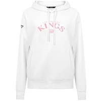 Sweat à capuche blanc pour femme Levelwear Los Angeles Kings Mother's Day Adorn
