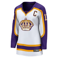 Women's Fanatics Anze Kopitar White Los Angeles Kings Special Edition 2.0 Breakaway Captain's Patch Jersey