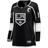 Women's Fanatics Anze Kopitar Black Los Angeles Kings Home Captain Patch Breakaway Player Jersey