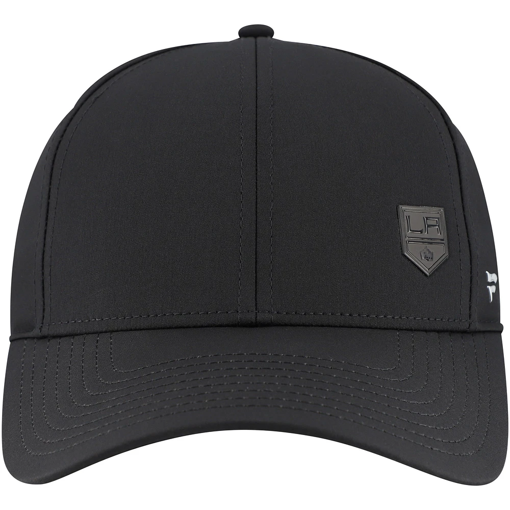 Women's Fanatics Black Los Angeles Kings Authentic Pro Rest & Recover Adjustable Hat