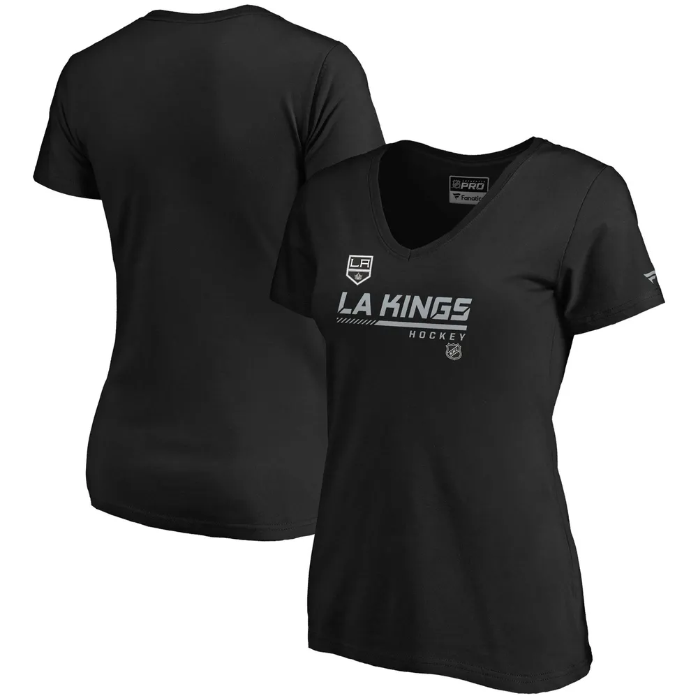 Youth Los Angeles Kings Fanatics Branded Black Authentic Pro Shirt