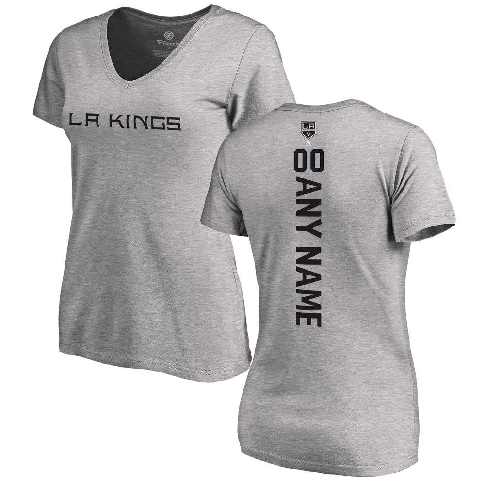 LA Kings Fanatics Black Womens Large V-neck Tshirt