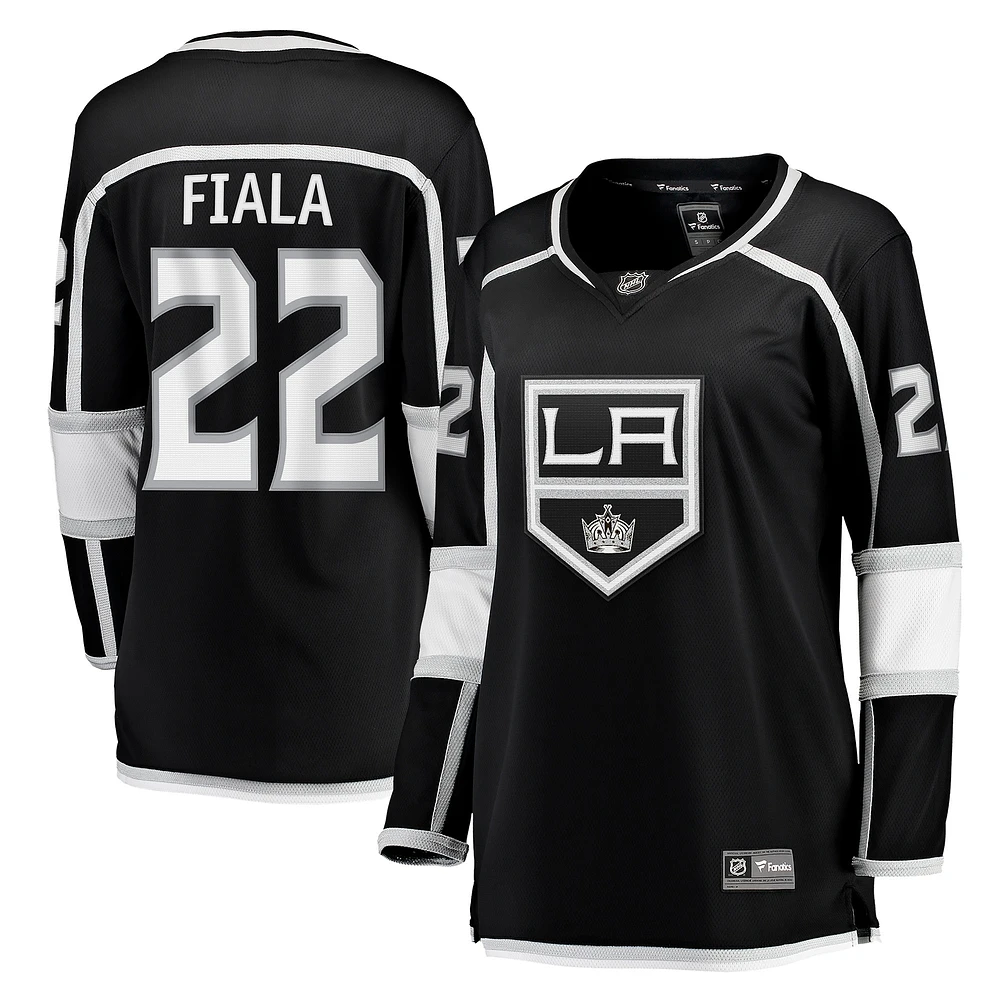 Fanatics pour femmes Kevin Fiala noir Los Angeles Kings Home Breakaway Player - Maillot