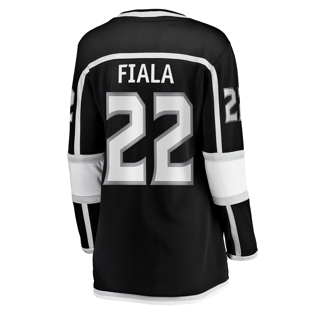 Fanatics pour femmes Kevin Fiala noir Los Angeles Kings Home Breakaway Player - Maillot