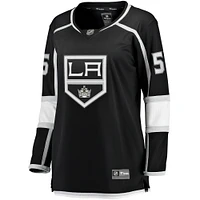 Women's Fanatics Quinton Byfield Black Los Angeles Kings Home Team Breakaway Player Jersey