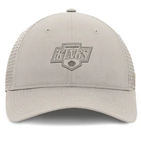 Women's Fanatics Tan Los Angeles Kings Authentic Pro Road Trucker Adjustable Hat