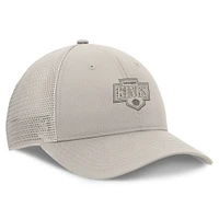 Women's Fanatics Tan Los Angeles Kings Authentic Pro Road Trucker Adjustable Hat