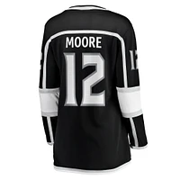 Women's Fanatics Trevor Moore Black Los Angeles Kings Home Breakaway Player Jersey