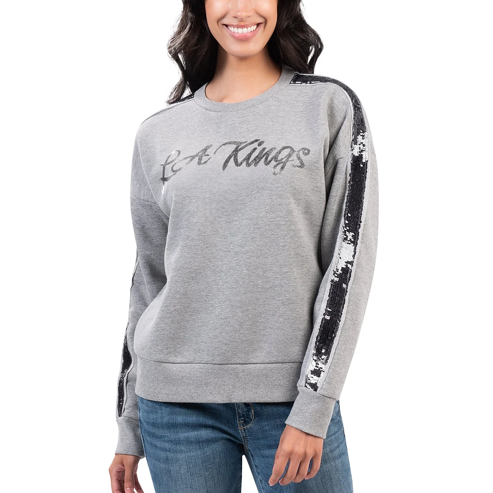 Sweat-shirt gris G-III 4Her par Carl Banks pour femmes