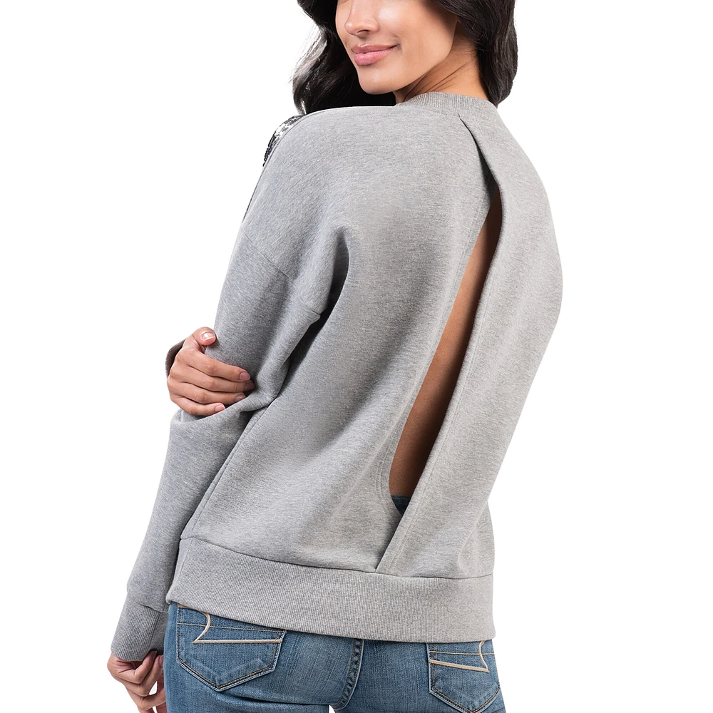 Sweat-shirt gris G-III 4Her par Carl Banks pour femmes