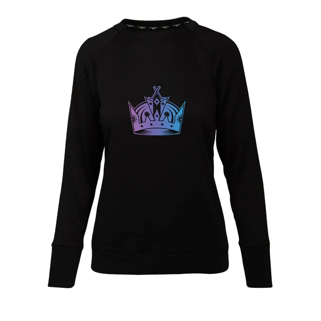 Lids Los Angeles Kings Fanatics Branded Women's Script Favorite Pullover  Hoodie - Heather Gray