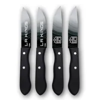 Los Angeles Kings Woodrow 4-Piece Stainless Steel Steak Knife Set