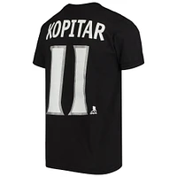 T-shirt noir avec nom et numéro de joueur des Kings Los Angeles Anze Kopitar pour jeunes