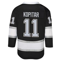 Maillot de joueur premier plan des Los Angeles Kings pour jeunes Anze Kopitar noir