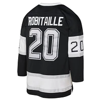 Maillot de joueur la ligne bleue 1992 Mitchell & Ness Luc Robitaille noir des Kings Los Angeles pour jeunes