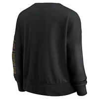 Fanatics Black Los Angeles Lakers Oversized Game Day Pullover Sweatshirt