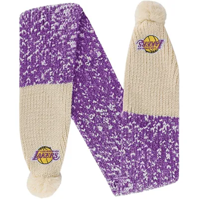 Los Angeles Lakers FOCO Confetti Scarf with Pom