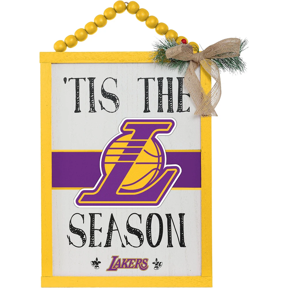 FOCO Los Angeles Lakers 'Tis the Season Sign