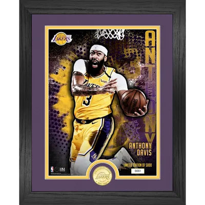 Anthony Davis Los Angeles Lakers Highland Mint 13'' x 16'' Dominator Bronze Coin Photo Mint