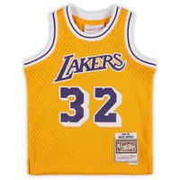 Infant Mitchell & Ness Magic Johnson Gold Los Angeles Lakers Retired Player Jersey