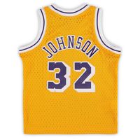 Infant Mitchell & Ness Magic Johnson Gold Los Angeles Lakers Retired Player Jersey