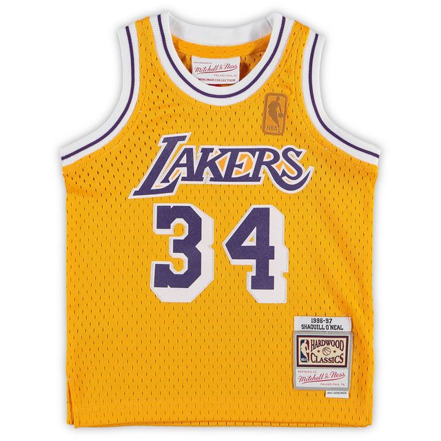 Lids Shaquille O'Neal Los Angeles Lakers Mitchell & Ness x Sports