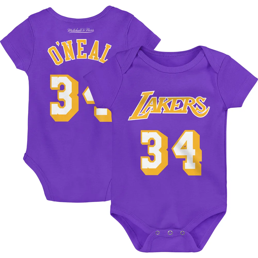 Shaquille O'Neal Los Angeles Lakers Mitchell & Ness Hardwood