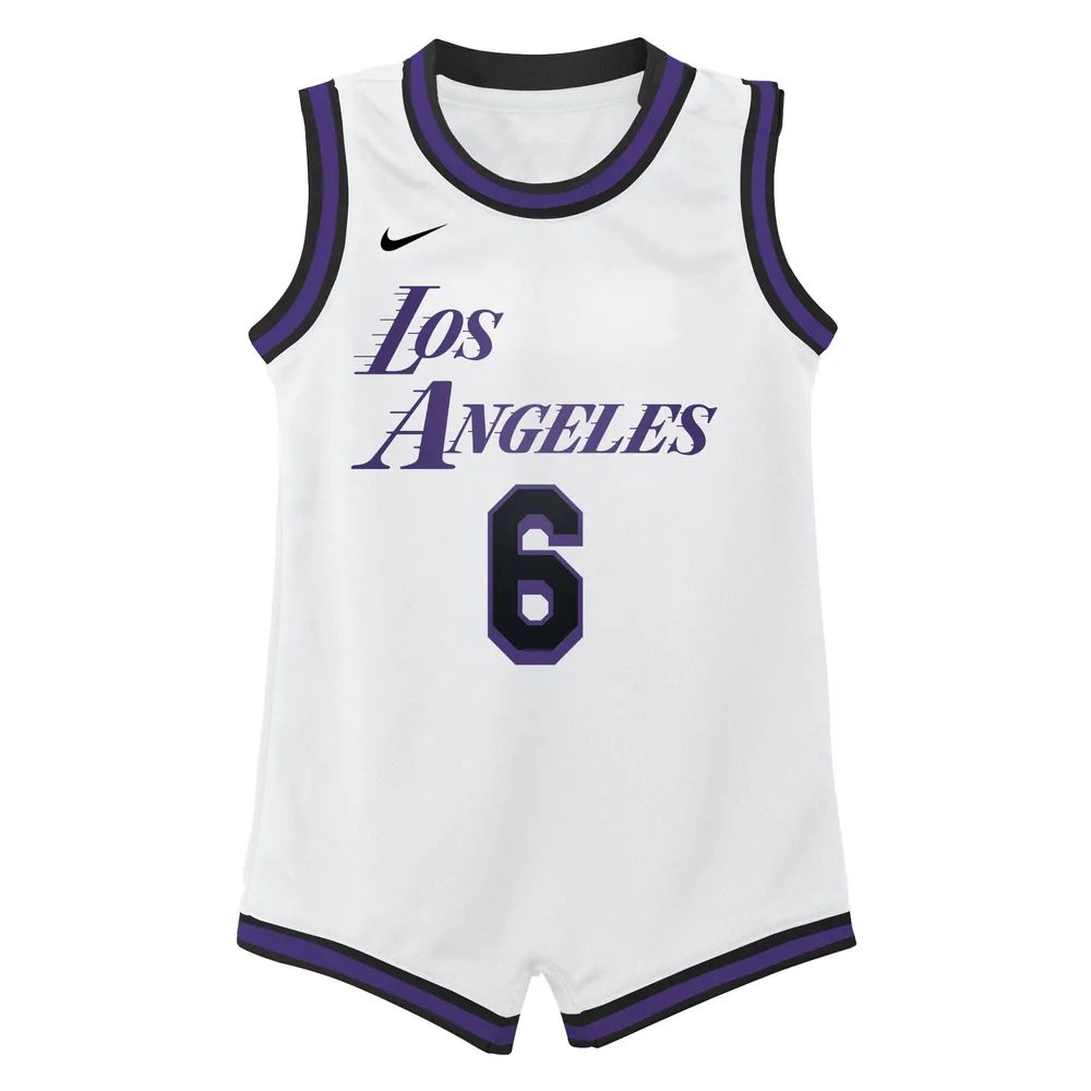 Nike Infant Nike LeBron James White Los Angeles Lakers 2022/23 Replica  Jersey - City Edition