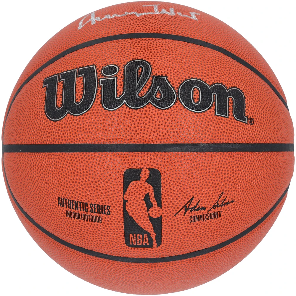 Jerry West Los Angeles Lakers Autographed Wilson Basketball - JSA
