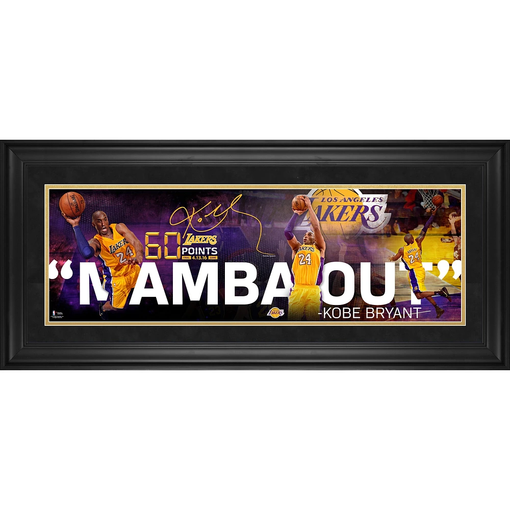 Los Angeles Lakers Fanatics Authentic Framed 15 x 17 Team