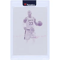 LeBron James Los Angeles Lakers 2018-19 Panini Flawless Magenta Printing Plate #47 #1/1 Card