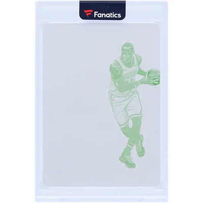 LeBron James Los Angeles Lakers 2018-19 Panini Immaculate Collection Logoman Yellow Printing Plate #LM-LBJ #1/1 Card