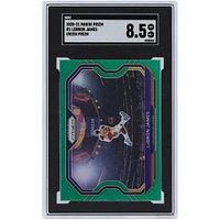 Carte Panini Prizm #1 SGC authentifiée 8,5 pouces LeBron James Los Angeles Lakers 2020-21