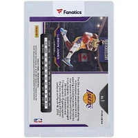 Carte Panini Prizm #1 LeBron James Los Angeles Lakers 2020-21 Rouge Blanc Bleu Prizm