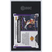 Carte Panini Prizm #1 SGC authentifiée 8,5" des Los Angeles Lakers de LeBron James 2020-21 Rouge Blanc Bleu Prizm