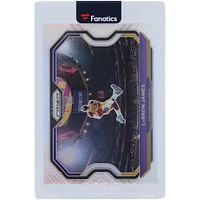 Carte LeBron James Los Angeles Lakers 2020-21 Panini Prizm Silver Prizm #1