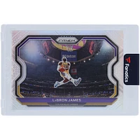 Carte LeBron James Los Angeles Lakers 2020-21 Panini Prizm Silver Prizm #1