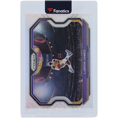 Carte LeBron James Los Angeles Lakers 2020-21 Panini Prizm Silver Prizm #1